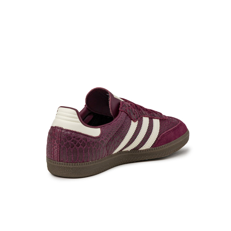 Adidas Samba OG W *Snake* - 36 / Maroon / Crew White / Gold Metallic - 4