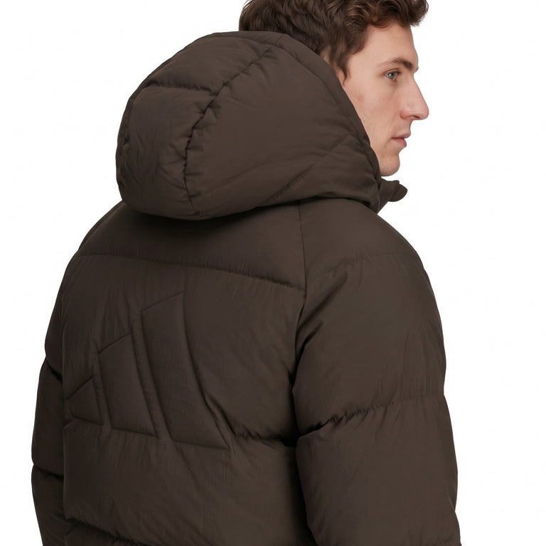 Adidas	x Arte Antwerp Puffer Jacket - XL / Shadow Olive / Off White - 4
