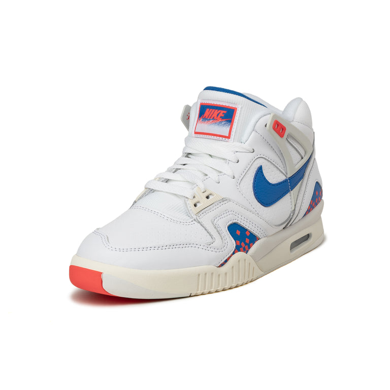 Nike Air Tech Challenge 2 QS *Pixel Court* - 38.5 / White / Royal Blue / Laser Crimson / Pale Ivory - 4
