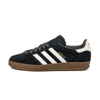 Adidas Gazelle Indoor - 45 1/3 / Core Black / Off White / Cinder
