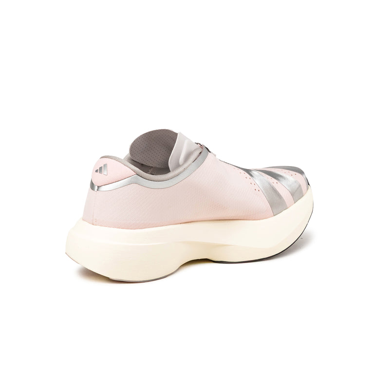 Adidas x Naked adizero Evo SL Zip W - 38 / Sandy Pink / Silver Metallic / Off White - 3