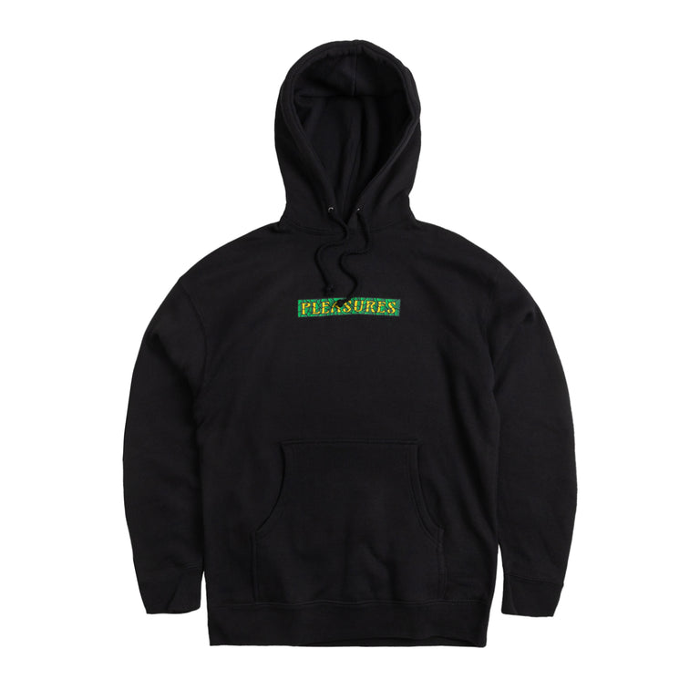 Pleasures black hoodie online