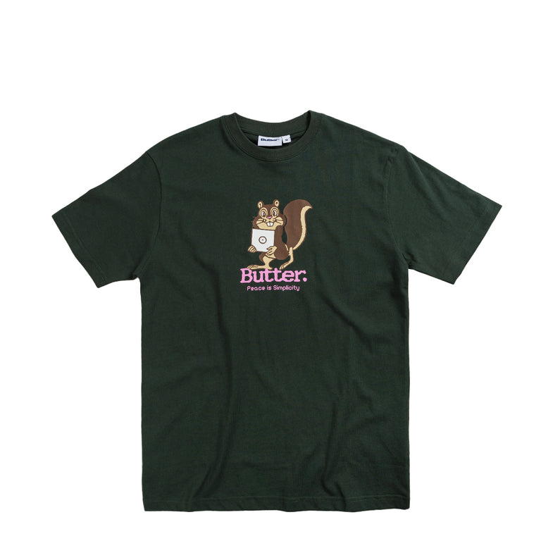Butter Goods Simplicity Tee - M / Forest Green
