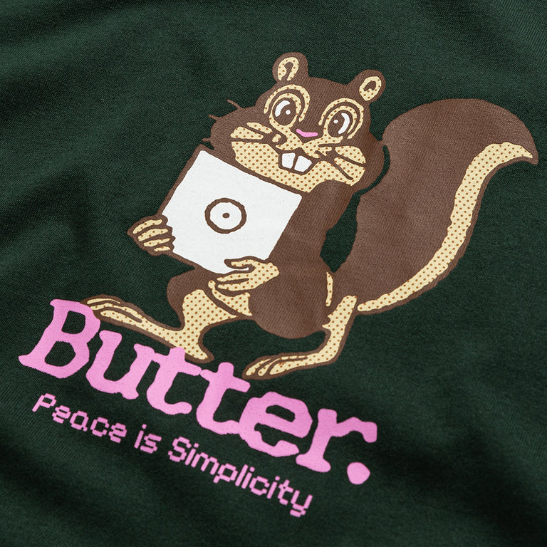 Butter Goods Simplicity Tee - M / Forest Green - 3
