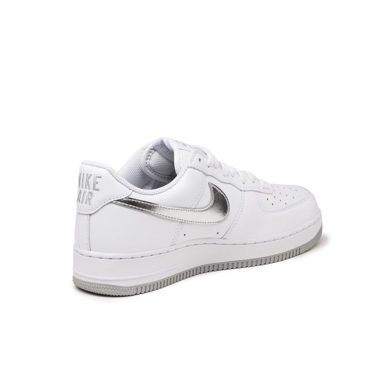 Af1 silver swoosh Clearance