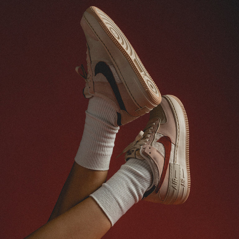 Nike Wmns Air Force 1 Shadow *Shimmer* onfeet