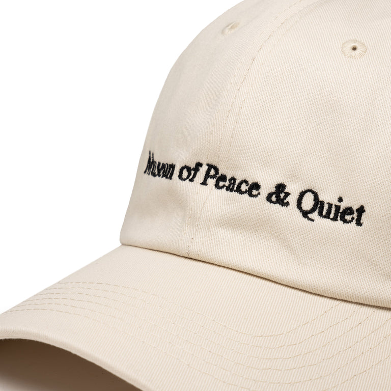 Museum of Peace & Quiet Warped Dad Hat onfeet