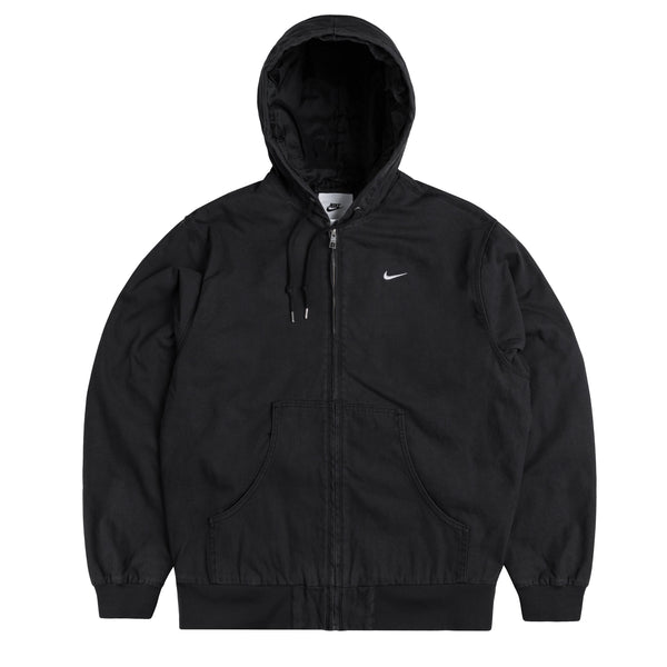 Plain black online nike jacket