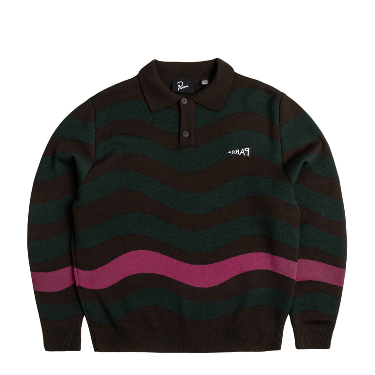 By Parra One Weird Wave Knitted Pullover