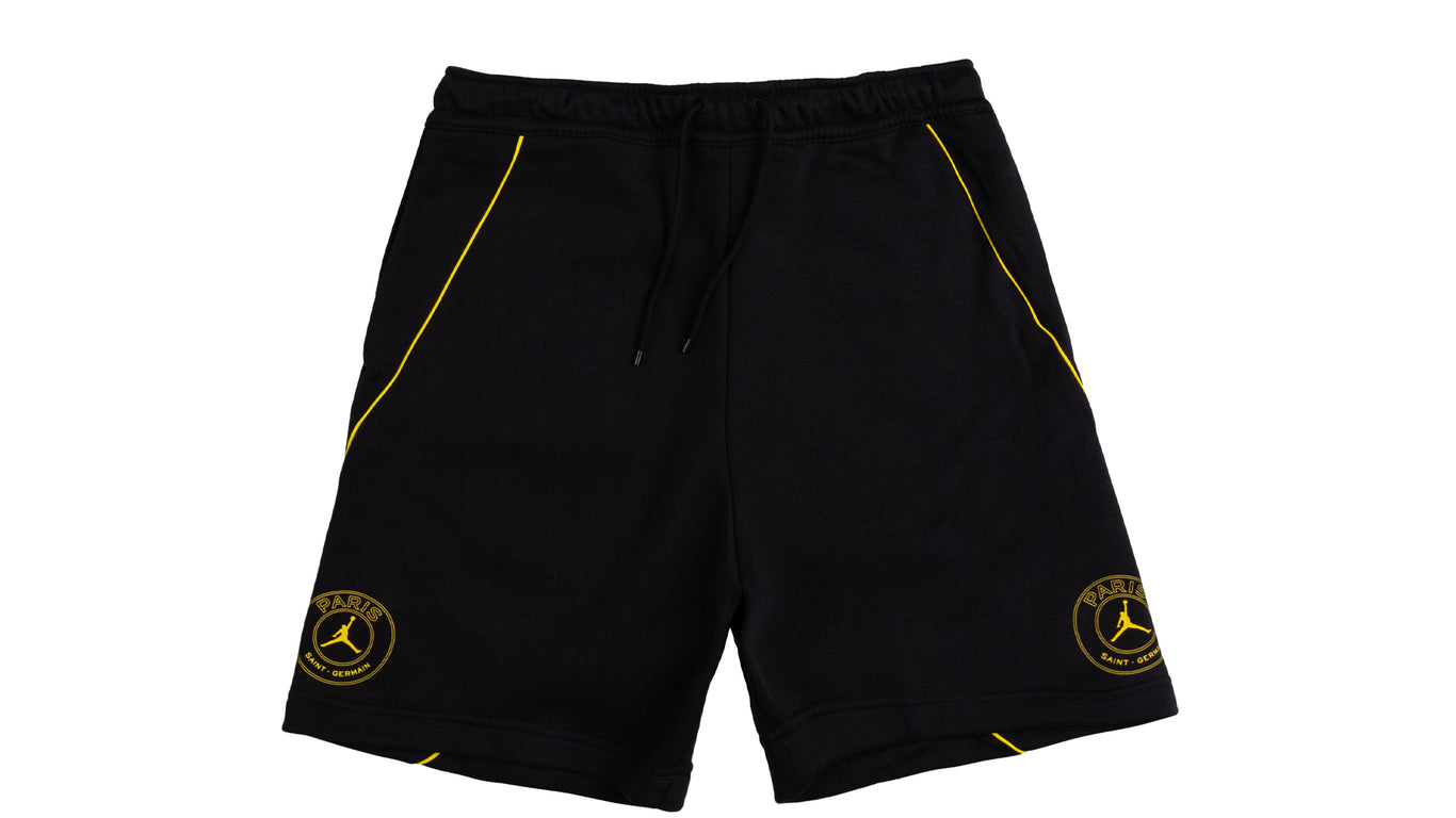 Jordan Paris Saint-Germain Fleece Shorts Black/Taxi
