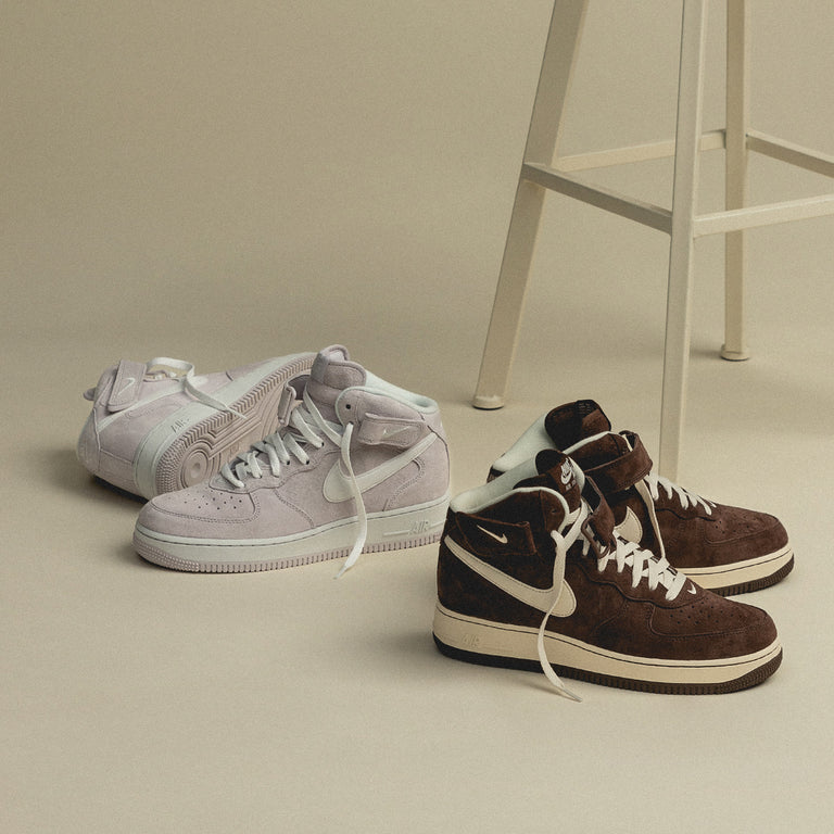 NIKE AIR FORCE 1 LOW NOLA WHITE SILVER