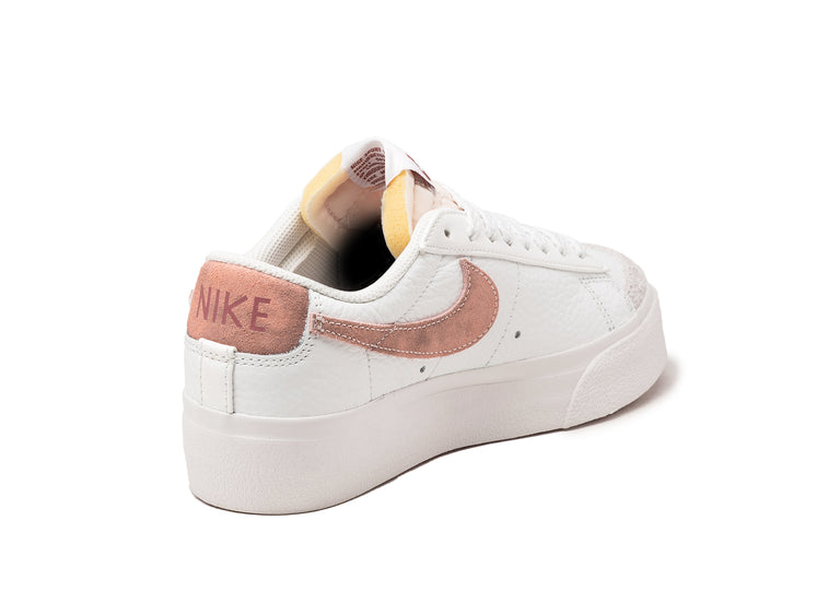 nike blazer low rose gold