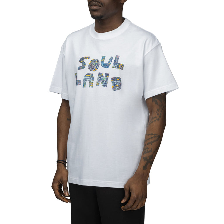 Soulland Paisley Logo T-Shirt