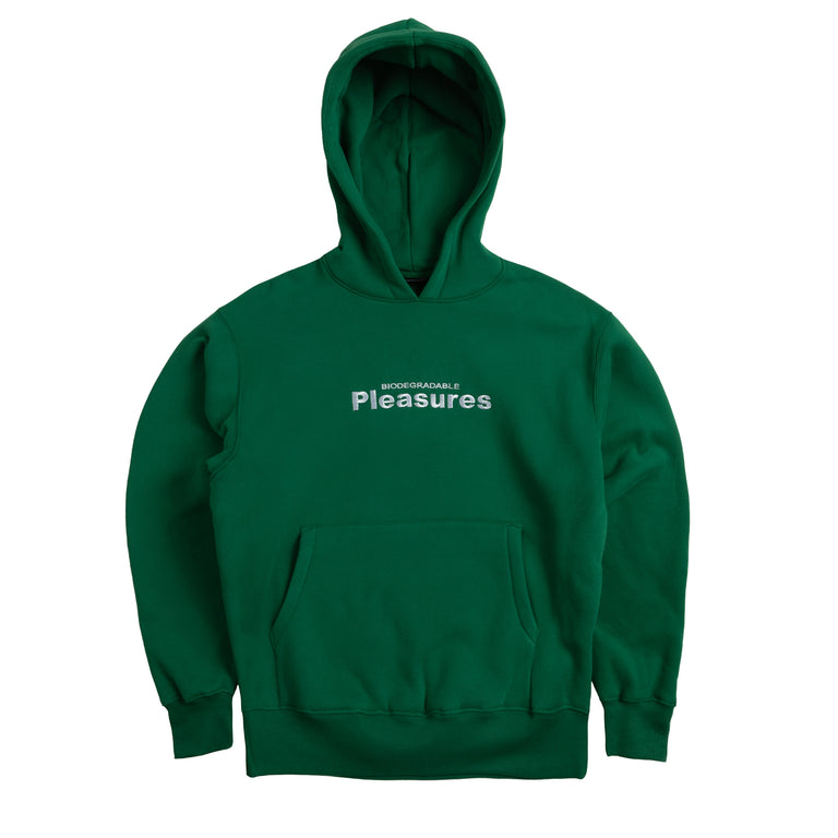 Pleasures outlet green hoodie