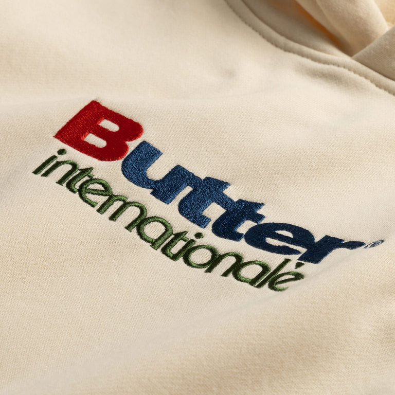 Butter Goods Internationale Embroidered Pullover Hoodie