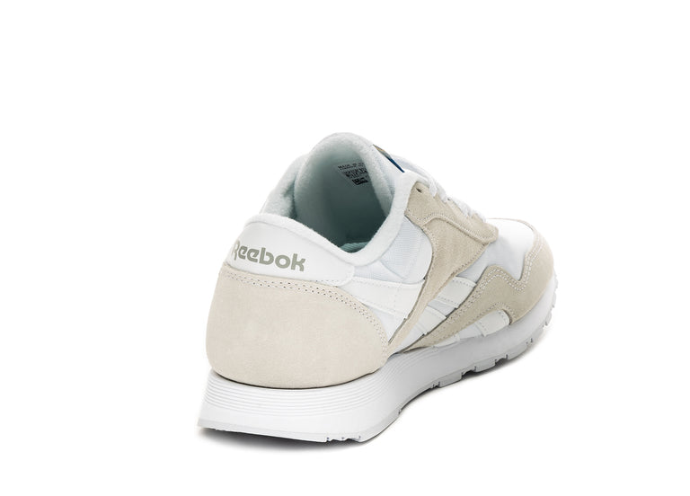 White and shop grey reebok